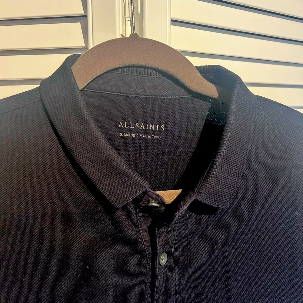 Allsaints Polo Shirt, Large